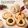 Weihnachtskeks Ausstecher 2er-Set, Weihnachtsbaum Keksform Produktbild-Vorschau 5
