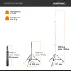 Walimex pro Lampenstativ AIR 355cm mit Luftdämpfung Produktbild-Vorschau 4