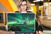 MuchoWow® Laptop Aufkleber Sticker Cover Nordlichter - Produktbild-Vorschau 5