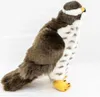 Kuscheltier Falke 23 cm braun/grau/weiß Plüschvogel Produktbild-Vorschau 3