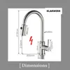 KLARWERK® Paul | ausziehbare Niederdruck Armatur Silber Produktbild-Vorschau 10