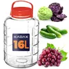KADAX Bocal à cornichons avec couvercle, bocal de Voir les images du produit 1