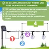 KRUMAD Solární LED pohádková světla 50 LED - 7m IP65 Náhled obrázku produktu 3