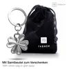 FABACH Glücksbringer Kleeblatt Schlüsselanhänger Shamrock - Produktbild-Vorschau 2