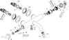 hansgrohe Tecturis S Wannenmischer Aufputz chrom, 1 Stk. Produktbild-Vorschau 4