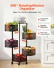 VEVOR Gemüseregal Küchenwagen mit 5 Ebenen, Obstkorb, Produktbild-Vorschau 2