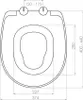 WC-Sitz Toilettensitz Kindersitz Kindertoilette Softclose Produktbild-Vorschau 2