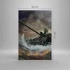 Bild auf Leinwand - Leinwandbild - Einteilig - Krieg Panzer Produktbild-Vorschau 3