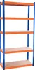Scaffale in metallo Aga 180x90x40 cm 5 ripiani Anteprima dell’immagine prodotto 1