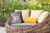 MuchoWow® Outdoor Kissen - Blumen - Stillleben - Aquarell - Produktbild-Vorschau 3