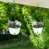 Relaxdays Vaso sospeso con serbatoio d'acqua, set da 2, A x Anteprima dell’immagine prodotto 5