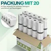 ACROPAQ - 20 x Thermische Kassenrolle - 57 x 47 x 12 mm - Produktbild-Vorschau 3