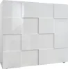 Credenza - MILANO - 2 ante - Laccato lucido bianco - 121 x Anteprima dell’immagine prodotto 6