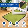 Gentle North Hochwertige Fußmatte grün 40x60cm groß für Produktbild-Vorschau 2
