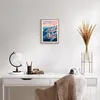 Gerahmtes Poster - Rahmen in heller Eiche - Santorini Produktbild-Vorschau 6