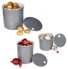 3er Set Oskar Vorratsdose S M & L in Grau Kartoffeln Produktbild-Vorschau 2