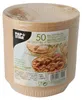 PAPSTAR Backform "pure" rund 220 ml braun 50 Stück Produktbild-Vorschau 2