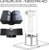 NEG Super-Power Insel-Dunstabzugshaube 90 cm Edelstahl, Produktbild-Vorschau 11