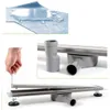 Duschrinne 80cm Edelstahl Bodenablauf - 360° Siphon Produktbild-Vorschau 4