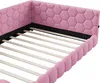 CDGlobal Letto imbottito 140x200cm con USB, Divano letto Anteprima dell’immagine prodotto 10