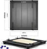 ATOMSTACK F2 Honeycomb Arbeitstisch 400 mm x 400 mm x 21 mm Produktbild-Vorschau 1