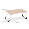 Relaxdays Laptoptisch für Bett & Couch, HxBxT: 26 x 63 x 40 Produktbild-Vorschau 4
