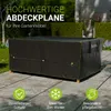 Juskys Gartenmöbel Abdeckplane CoverSafe Pro 242x162x100 Produktbild-Vorschau 2
