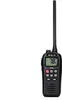 A black Retevis RA26 marine walkie talkie with its antenna extended, shown against a white background. Produktbild-Vorschau