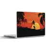 MuchoWow® Laptop Aufkleber Sticker Cover Tropische Produktbild-Vorschau 1