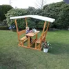 Kinderpavillon Anna Holz natur Produktbild-Vorschau 1
