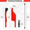 Rechenkopf Dachrinnen-Reiniger, entfernt Blätter&Schmutz Produktbild-Vorschau 2