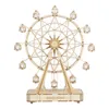 A wooden model of a Ferris wheel on a white background. Náhled obrázku produktu