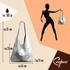 Caspar große Damen Wildleder Tasche Hobo Bag Shopper - Produktbild-Vorschau 4