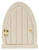 Porte miniature en bois avec charnières, 13x10cm Voir les images du produit 1