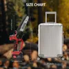 Zimilo Akku Kettensäge 8 Zoll Bürstenlos, 21V 4.0Ah Mini Produktbild-Vorschau 8