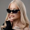 GKA Damen Sonnenbrille Katzenaugen Farbverlauf Cat Eye Produktbild-Vorschau 1