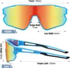 DUCO Kinder Sonnenbrille TR90 Rahmen UV400 Jugend Sport Produktbild-Vorschau 2