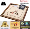 Carrom Ama-8 mm - Walnuss 12 kgs. 74x74 cm - 82x82 cm - Produktbild-Vorschau 5