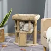 PawHut Kratzbaum 57 cm Kleiner Katzenbaum mit Katzenhöhle, Produktbild-Vorschau 9