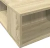 vidaXL Postel Sonoma Dub 90x200 cm výrobek ze dřeva Náhled obrázku produktu 6