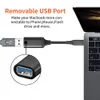 INF USB-C-auf-USB-3.0-Adapterkabel 5 Gbit/s Schwarz Produktbild-Vorschau 5