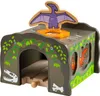 Bigjigs Rail Tunnel Dinosauro T. Rex Anteprima dell’immagine prodotto 1