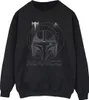 Star Wars - "The Mandalorian" Sweatshirt für Herren BI46690 Produktbild-Vorschau 1