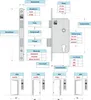 BASI® Einsteck- Zimmertürschloss Buntbart DIN links ES 921 Produktbild-Vorschau 6
