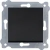 Schwarzer Metallic-Einzelschalter 200/14E EXEN Produktbild-Vorschau 1
