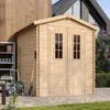 Drewniana szopa ogrodowa - W196xL186xH218 cm/ 2,82 m2 - Podgląd zdjęcia produktu 3