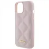 Guess Hülle Gesteppt Metall Logo Etui Für Iphone 15  - Rosa Produktbild-Vorschau 15