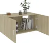 vidaXL Nástenná skriňa Sonoma dub 80x39x40 cm odvodený Náhľad obrázku produktu 5