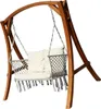 Design Hollywood Schaukel mit Sitzbank Waikiki aus Holz Produktbild-Vorschau 1