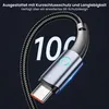 AdroitGoods USB-C Kabel - 200cm - Schnellladegerät - Nylon Produktbild-Vorschau 5